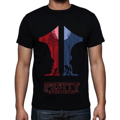 Мъжка тениска на  STRANGER THINGS - PRETTY STRANGER